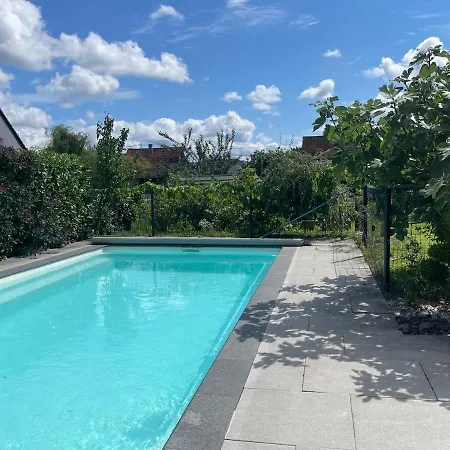 La Tourelle Piscine Privee Parking Privatif Haguenau Proche Strasbourg * 阿格诺